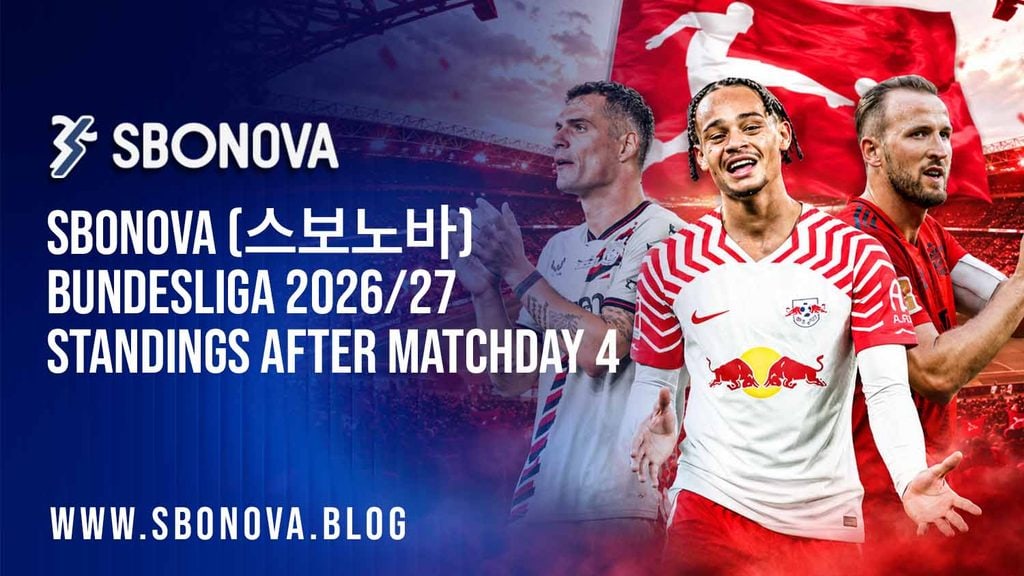 SBONOVA (스보노바) Bundesliga 2026/27 Latest News: Results, Standings and Players to Watch