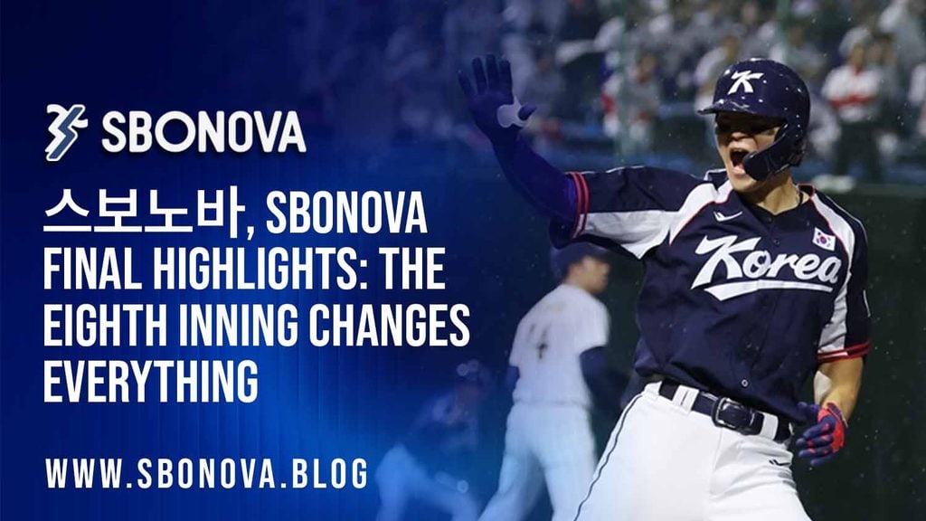 스보노바, SBONOVA Korea Baseball Wins Asian Games 2026 Gold: Final Results and Highlights