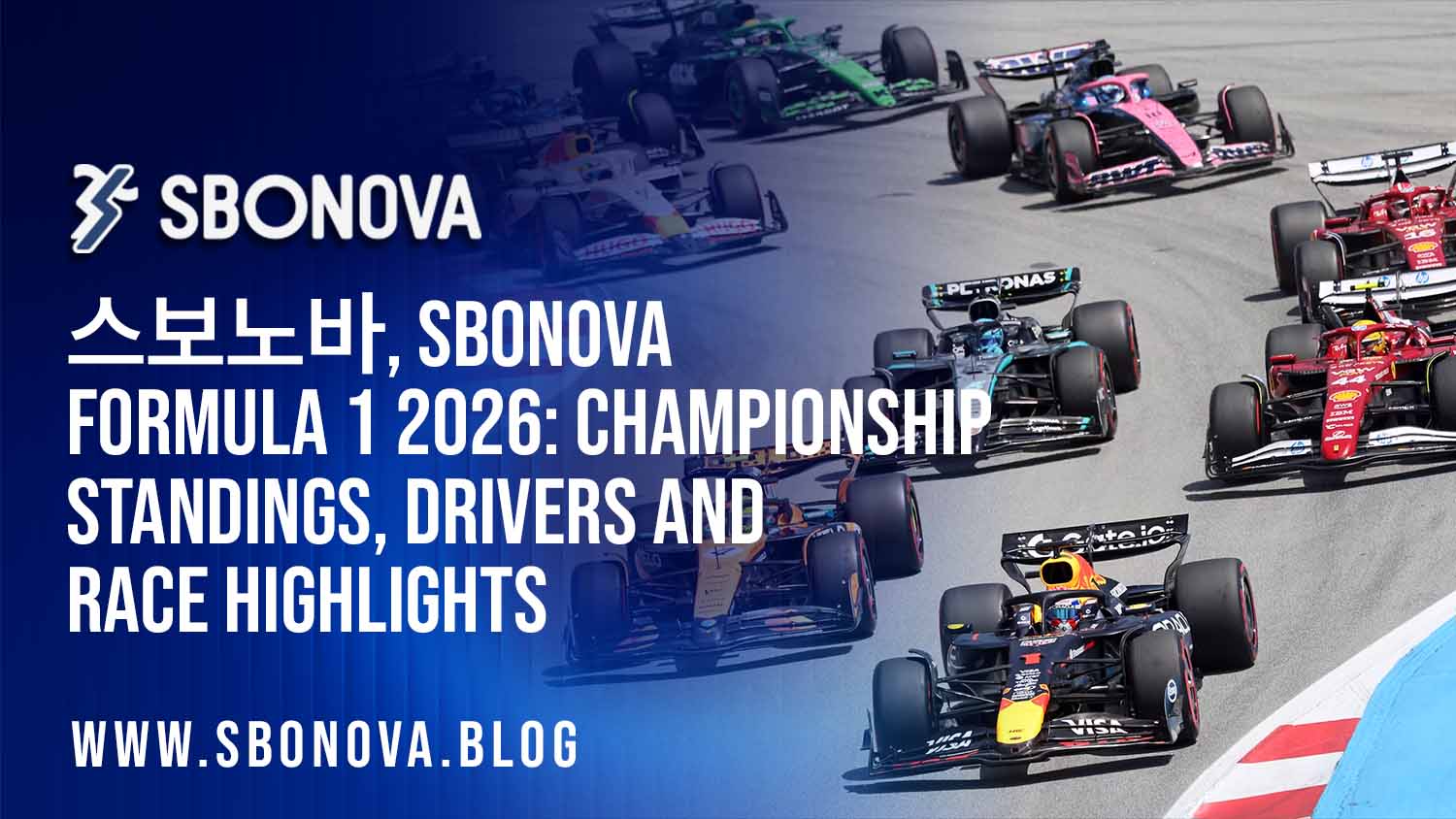 스보노바, SBONOVA Formula 1 2026 championship standings and race highlights